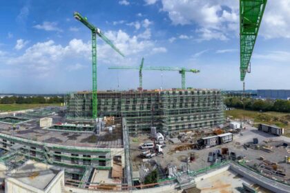 Memmingen feiert Richtfest für neuen Gesundheitscampus
