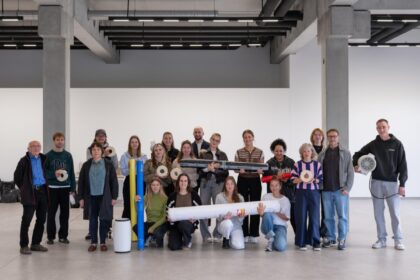 Studierende präsentieren Raum aus Luft in Augsburg