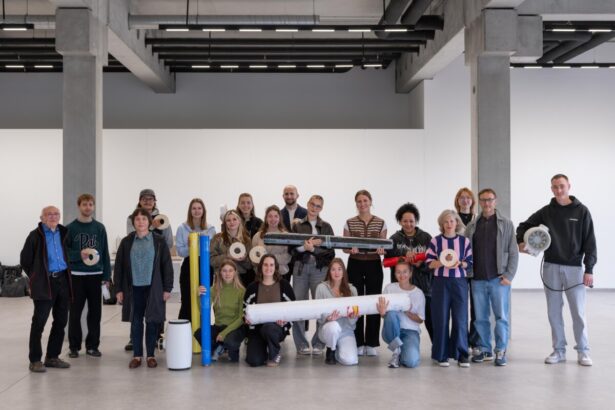 Studierende präsentieren Raum aus Luft in Augsburg