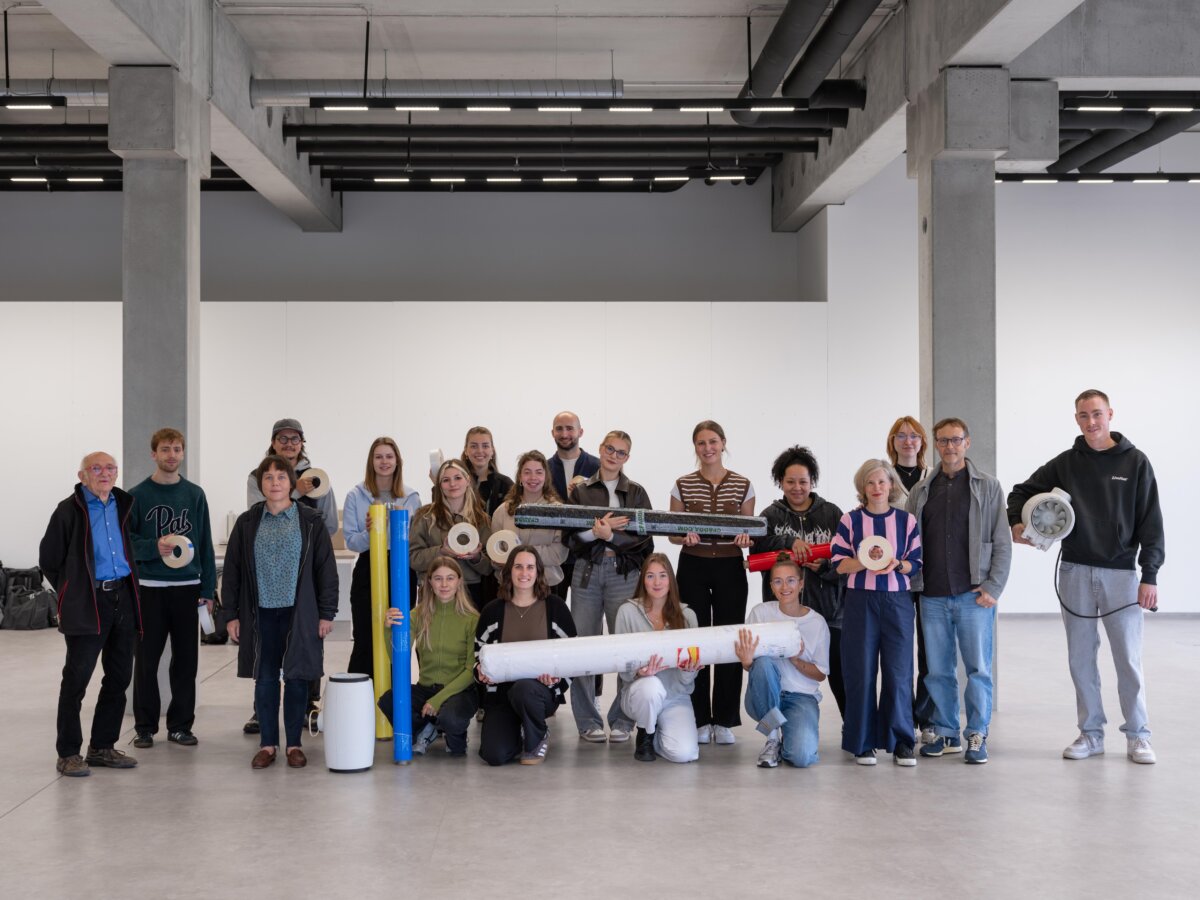 Studierende präsentieren Raum aus Luft in Augsburg