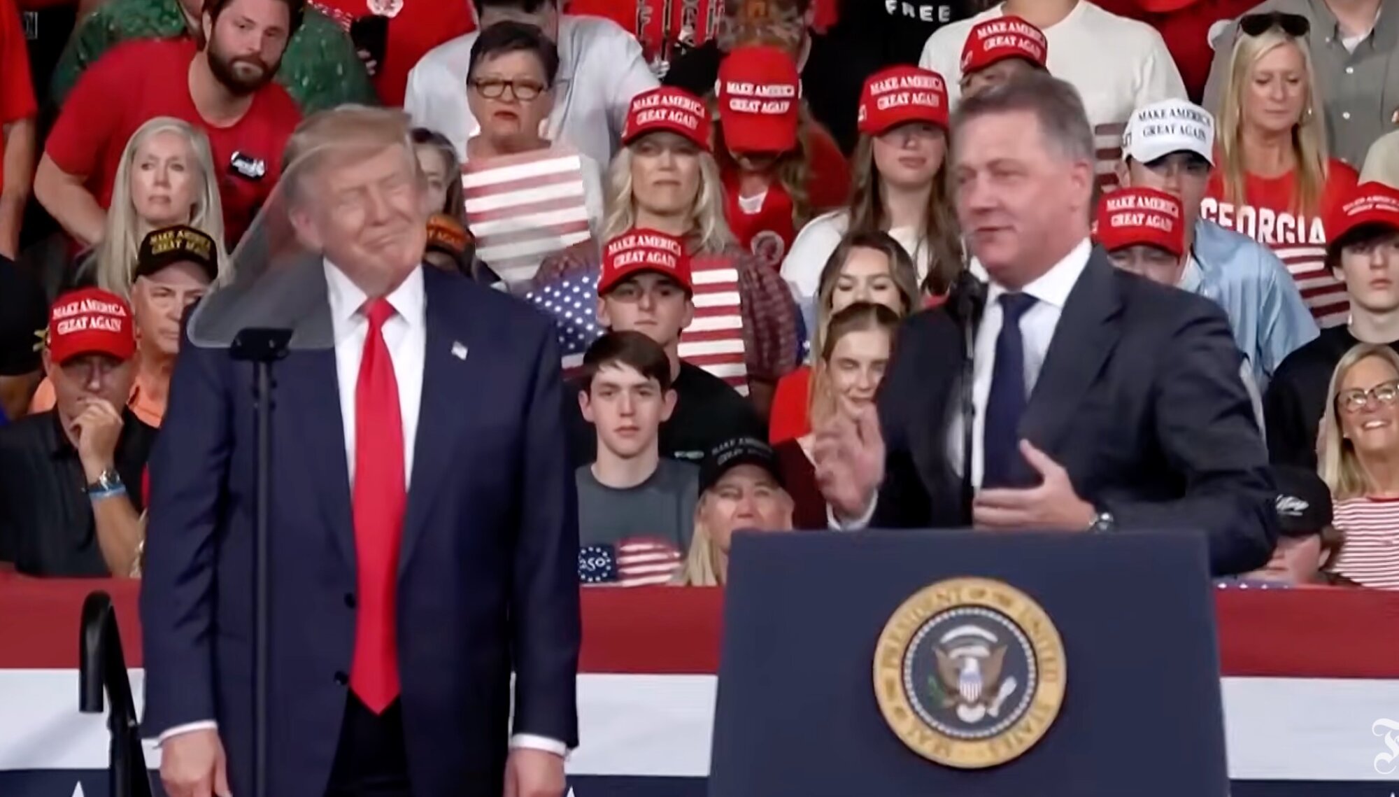VW-Chef Blume offenbar nicht über Audi-Auftritt bei Donald Trump informiert