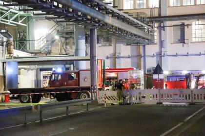 Großeinsatz in Gersthofen: Brand im Industriepark
