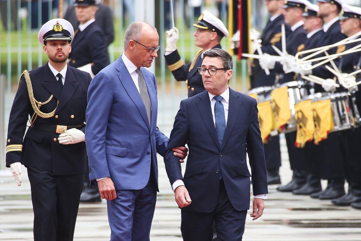 Merz empfängt neuen britischen Premierminister im Kanzleramt