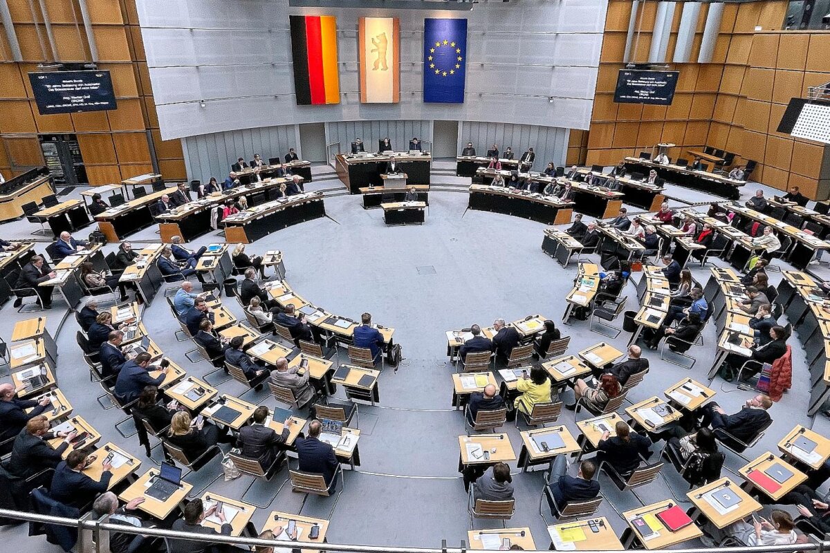 Union fordert Klarheit über Berliner Parlamentspräsidenten