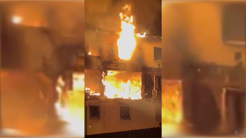 Explosion in Regensburg: Mehrfamilienhaus in Flammen – mehrere Verletzte