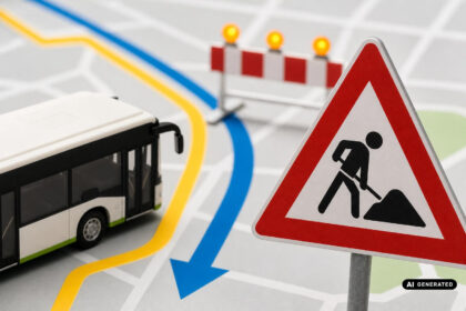 Bauarbeiten: Buslinien 33 und 35 in Augsburg umgeleitet