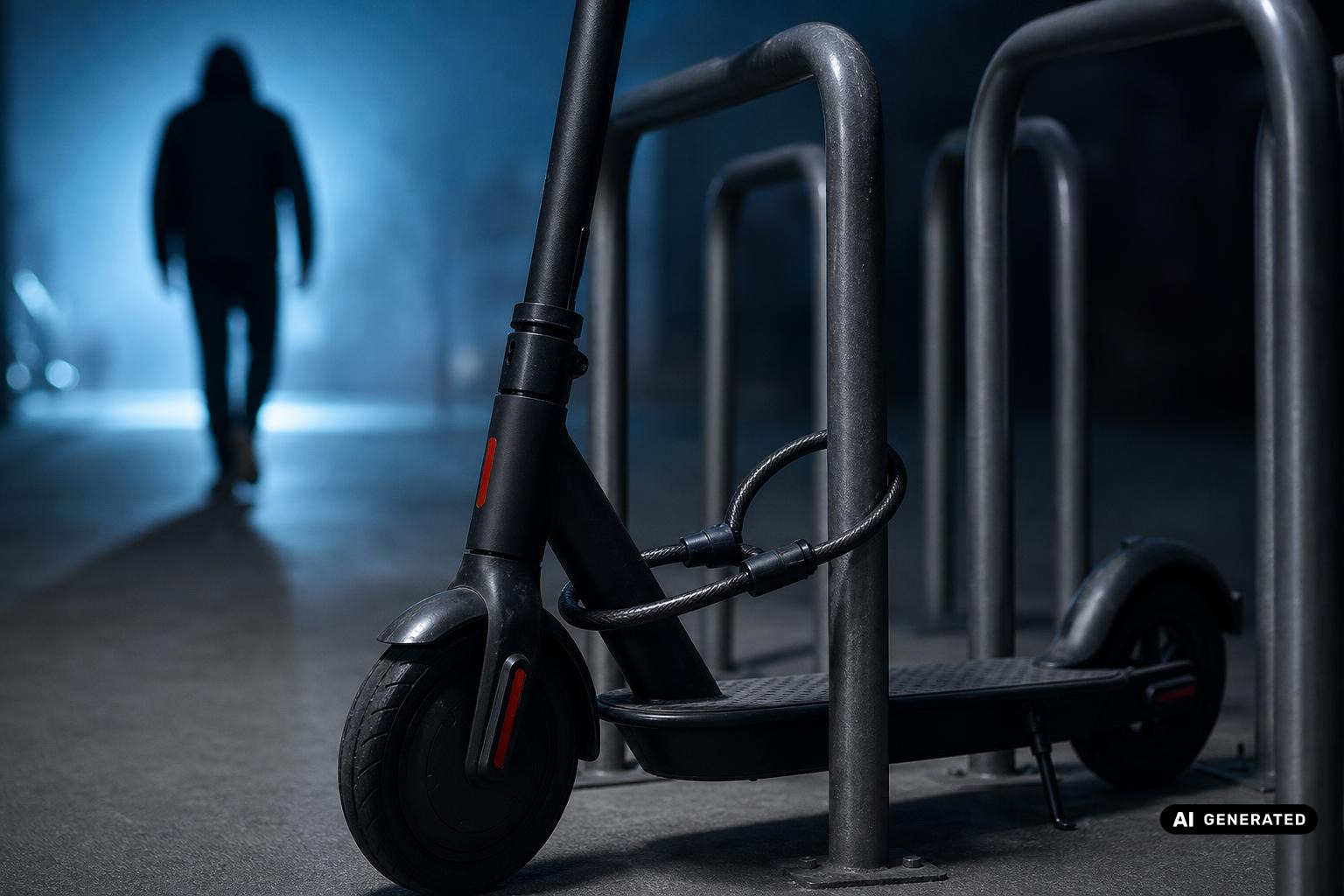E-Scooter am Bahnhof Donauwörth gestohlen