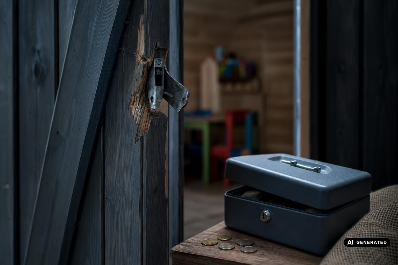 Einbruch in Waldkindergarten-Hütte in Nordendorf