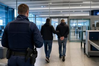 Flughafen Memmingen: Drei gesuchte Reisende festgestellt