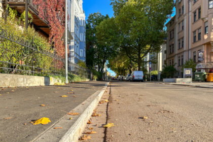 Alpenstraße in Augsburg: Erneuerung im Bismarckviertel abgeschlossen